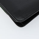 LOUIS VUITTON Epi Free Run Shoulder Bag Green Black M52414 LV Auth bs30895-18