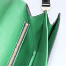 LOUIS VUITTON Epi Free Run Shoulder Bag Green Black M52414 LV Auth bs30895-21