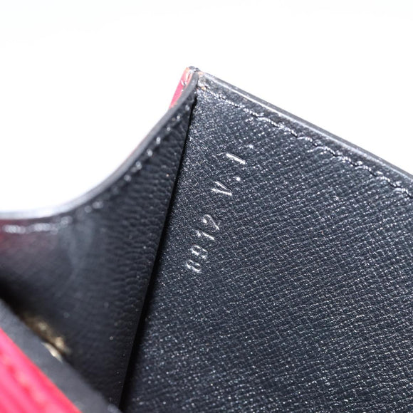 LOUIS VUITTON Epi Montaigne 23 Clutch Bag Red M52667 LV Auth bs30896