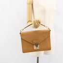 LOUIS VUITTON Epi Biface Hand Bag 2way Beige LV Auth bs30897-26