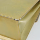 LOUIS VUITTON Monogram Vernis Spring Street Hand Bag Gris M91029 LV Auth bs30901-12