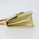 LOUIS VUITTON Monogram Vernis Spring Street Hand Bag Gris M91029 LV Auth bs30901-5