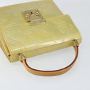 LOUIS VUITTON Monogram Vernis Spring Street Hand Bag Gris M91029 LV Auth bs30901-6