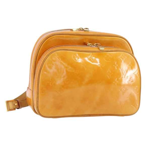 LOUIS VUITTON Vernis Marley Backpack Marshmallow Pink M91039 LV Auth bs30903