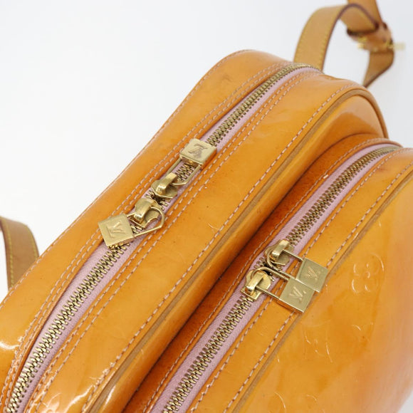 LOUIS VUITTON Vernis Marley Backpack Marshmallow Pink M91039 LV Auth bs30903