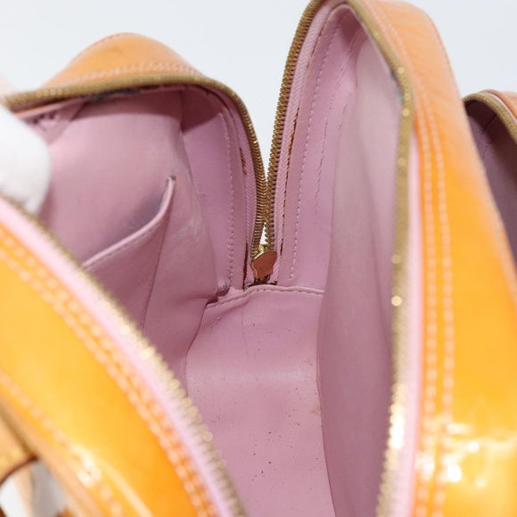 LOUIS VUITTON Vernis Marley Backpack Marshmallow Pink M91039 LV Auth bs30903