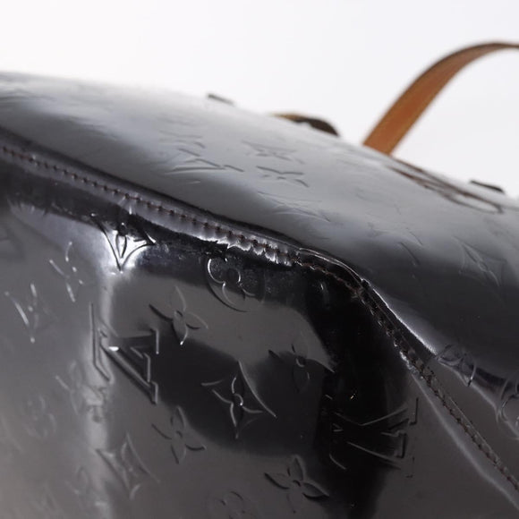 LOUIS VUITTON Monogram Vernis Bellevue PM Hand Bag Amarante M93585 Auth bs30904