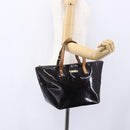 LOUIS VUITTON Monogram Vernis Bellevue PM Hand Bag Amarante M93585 Auth bs30904-23