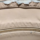 LOUIS VUITTON Monogram Vernis Houston Hand Bag Beige M91004 LV Auth bs30905-21