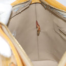 LOUIS VUITTON Monogram Vernis Houston Hand Bag Beige M91004 LV Auth bs30905-23