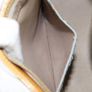 LOUIS VUITTON Monogram Vernis Houston Hand Bag Beige M91004 LV Auth bs30905-25