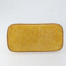 LOUIS VUITTON Monogram Vernis Houston Hand Bag Beige M91004 LV Auth bs30905-5