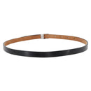 LOUIS VUITTON Ceinture Carre Belt Leather 34.6"" Black Silver LV Auth bs30911-2