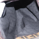 FENDI Zucca Canvas Pouch Black Brown Auth bs30912-14