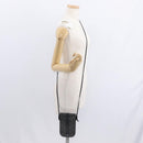 CELINE Triomphe Macadam Canvas Phone Pouch PVC Black Auth bs30914-21