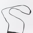 CELINE Triomphe Macadam Canvas Phone Pouch PVC Black Auth bs30914-8