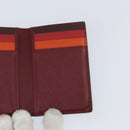 PRADA Card Case Safiano leather Black Auth bs30916-18