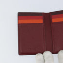 PRADA Card Case Safiano leather Black Auth bs30916-19