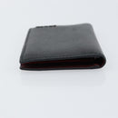 PRADA Card Case Safiano leather Black Auth bs30916-5