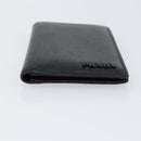 PRADA Card Case Safiano leather Black Auth bs30916-6