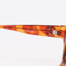 CHANEL Sunglasses Plastic Orange CC Auth bs30917-11