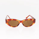 CHANEL Sunglasses Plastic Orange CC Auth bs30917-2