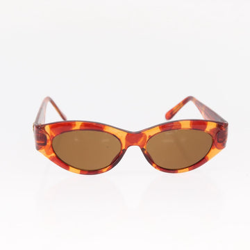 CHANEL Sunglasses Plastic Orange CC Auth bs30917 - 0