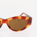 CHANEL Sunglasses Plastic Orange CC Auth bs30917-5