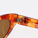 CHANEL Sunglasses Plastic Orange CC Auth bs30917-9