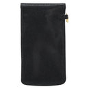 CHANEL COCO Mark Pouch Caviar Skin Black Gold CC Auth bs30918-2