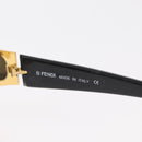 FENDI Sunglasses plastic Dark Brown Auth bs30921-10