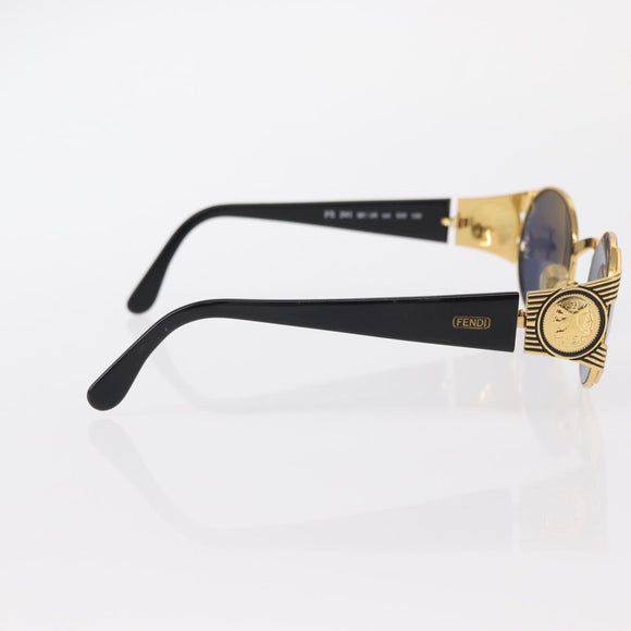 FENDI Sunglasses plastic Dark Brown Auth bs30921