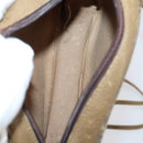 GUCCI GG Canvas Shoulder Bag Leather 3 Set Beige Auth bs30922-22