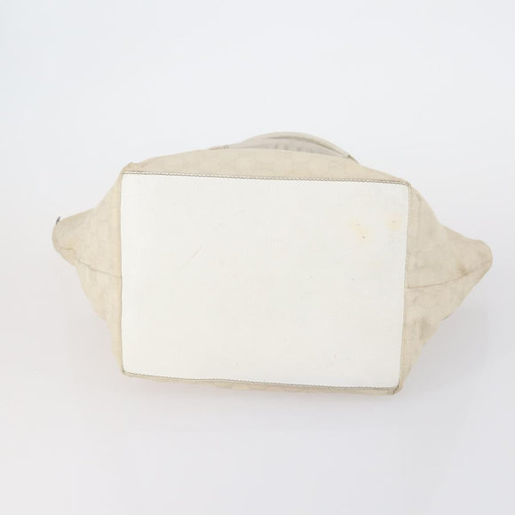 GUCCI GG Canvas Shoulder Bag Leather 3 Set Beige Auth bs30922