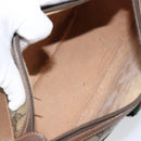 GUCCI GG Supreme Web Sherry Line Bag PVC Beige Gold 89 02 032 Auth bs30923-11