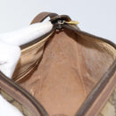 GUCCI GG Supreme Web Sherry Line Bag PVC Beige Gold 89 02 032 Auth bs30923-20