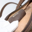 GUCCI GG Supreme Web Sherry Line Bag PVC Beige Gold 89 02 032 Auth bs30923-12