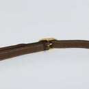 GUCCI GG Supreme Web Sherry Line Bag PVC Beige Gold 89 02 032 Auth bs30923-8