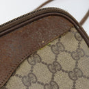 GUCCI GG Supreme Shoulder Bag PVC Beige Gold 007 115 6428 4002 Auth bs30925-9