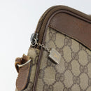 GUCCI GG Supreme Shoulder Bag PVC Beige Gold 007 115 6428 4002 Auth bs30925-10