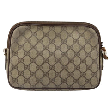 GUCCI GG Supreme Shoulder Bag PVC Beige Gold 007 115 6428 4002 Auth bs30925 - 0