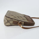 GUCCI GG Supreme Shoulder Bag PVC Beige Gold 007 115 6428 4002 Auth bs30925-3