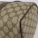 GUCCI GG Supreme Web Sherry Line Bag PVC Beige Gold 40 02 007 Auth bs30926-15