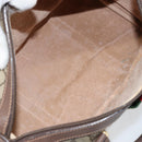 GUCCI GG Supreme Web Sherry Line Bag PVC Beige Gold 40 02 007 Auth bs30926-11