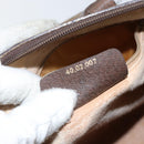 GUCCI GG Supreme Web Sherry Line Bag PVC Beige Gold 40 02 007 Auth bs30926-12