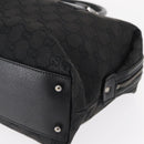 GUCCI GG Canvas Hand Bag Black 113009 Auth bs30929-14