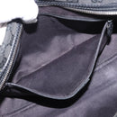 GUCCI GG Canvas Hand Bag Black 113009 Auth bs30929-21