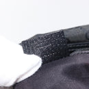 GUCCI GG Canvas Hand Bag Black 113009 Auth bs30929-12