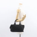 GUCCI GG Canvas Hand Bag Black 113009 Auth bs30929-22