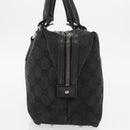 GUCCI GG Canvas Hand Bag Black 113009 Auth bs30929-3